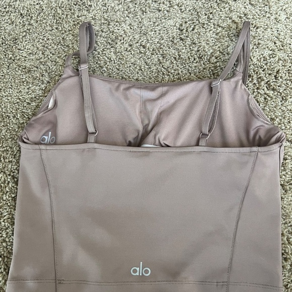 ALO Yoga Taupe Tank Top - Picture 3 of 5